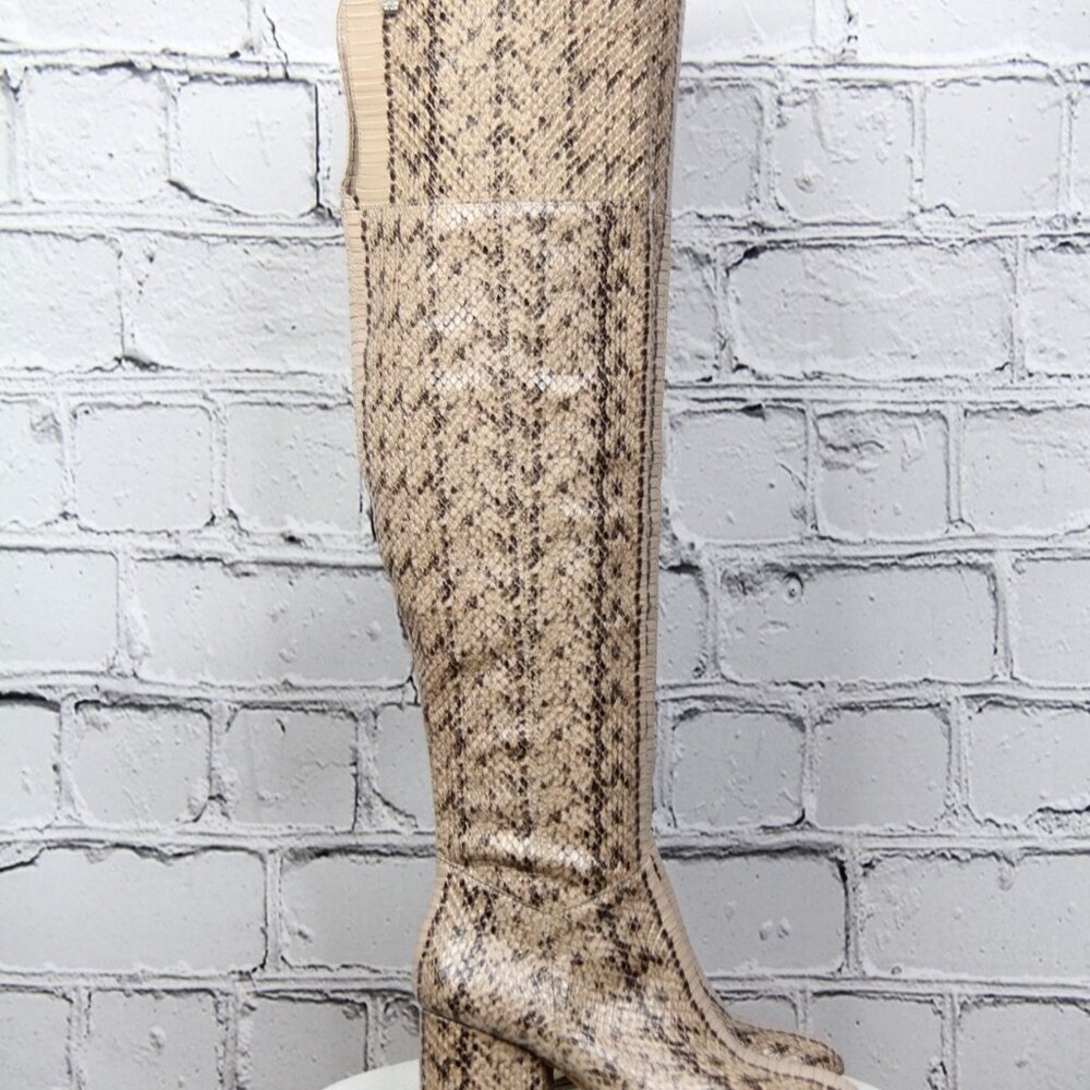 Louis Et Cie Snakeskin Over The Knee Boots, Women's 5.5 - Picture 3 of 8